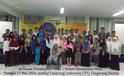 Pelatihan ISO 9001 di ITI